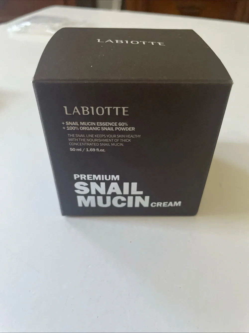 Labiotte Premium Snail Mucin Cream - Black Jar